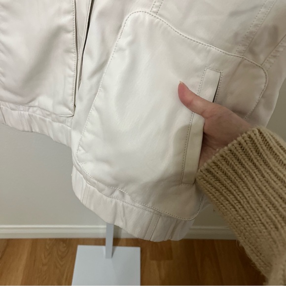 NEW Pilcro Faux-Leather Biker Vest Medium Edgy Baddie - Picture 7 of 14